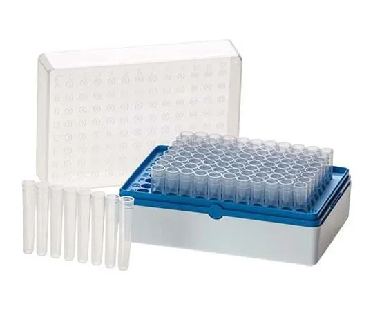 65-3847-51　BIOTUBE (TM) Rack, Blue with 8 Tubes, 10 pcs　T100-3B
