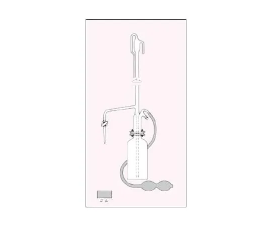 61-9726-40　自动补液器 (平面接头型，特氟龙锁扣新标准) 10mL　F-2103BURET10S