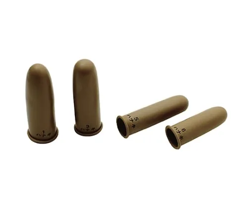 61-4269-75 TOUGH BROWN (R) Agricultural Finger Cots超薄短型20个x 10个盒装 N-6