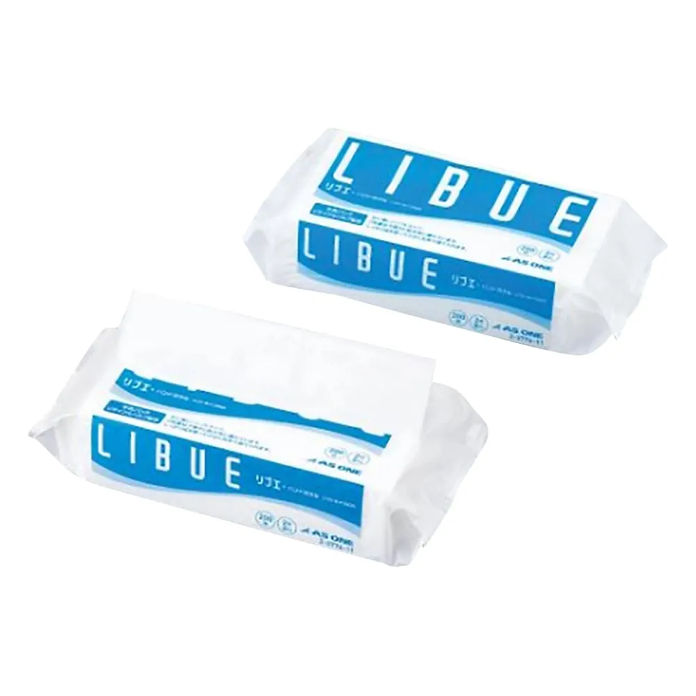 2-3776-61　LIBUE手巾柔软200套/包x 30包　-