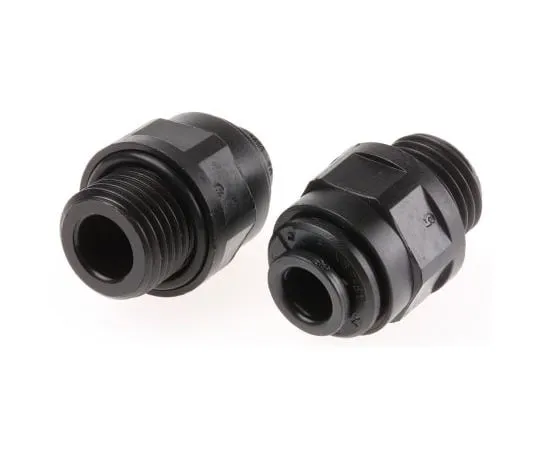 63-4986-05　John Guest气动直插管适配器，G 1/4公，推入6毫米　PM010612E