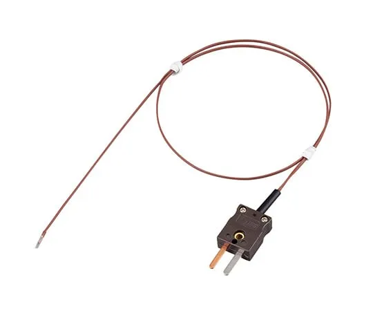 4-1720-01　薄型T热电偶传感器 (氟塑料模具) φ0.32×500 mm　MOT-T03205XQ