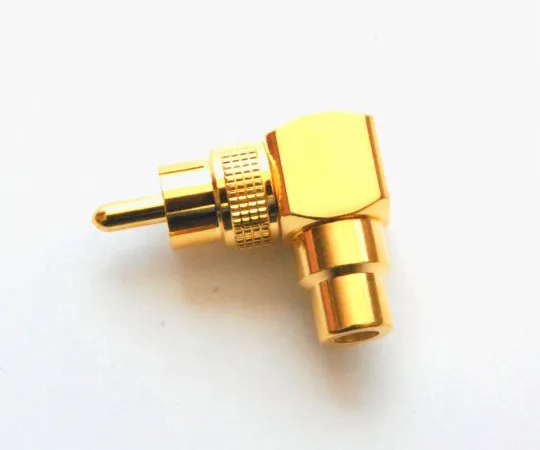 63-3109-16　RCA Conversion Plug Osome Female L Type　RA-201GG-POM