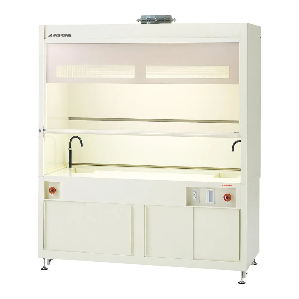 4-1192-01　Fume Hood (平面平板型) 耐热PVC标准　ASPH-1200