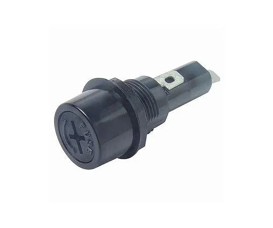 63-3159-06　F    Holder Screw Type Anti-shock 250 V -10 A White Fit Size: phi 6.4 x 30 mm　F-130