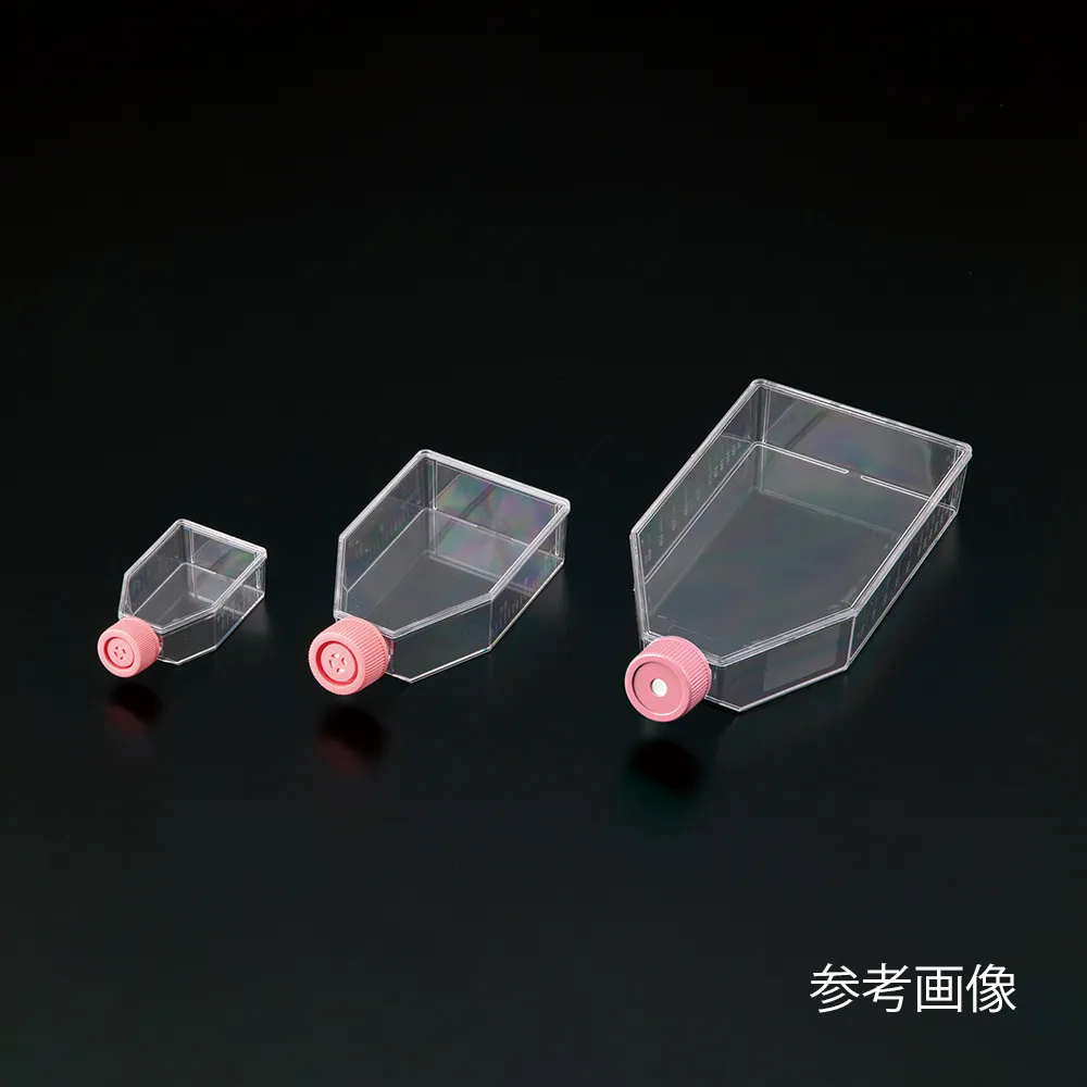 4-5777-01　Violamo Cell Culture Flask α (Vent Cap) 25 cm2 1 Box (Contains 5 Pieces x 40 Packs)　VTCa-F25V