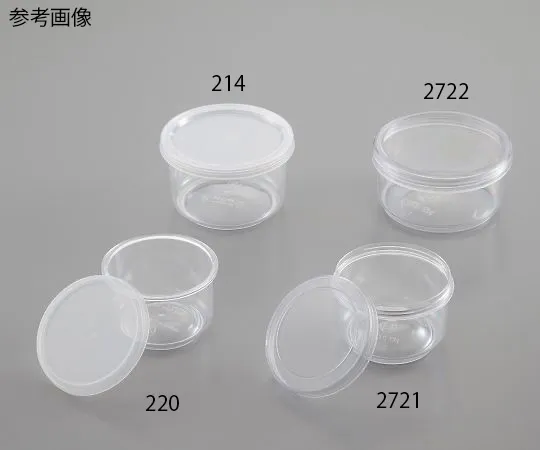 4-2274-03　圆形PS容器425 mL,含24片　209