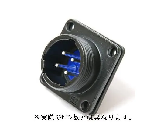 63-3097-59　NJW Receptacle Waterproof (shell: φ 28, 24 pole)　NJW2824RM