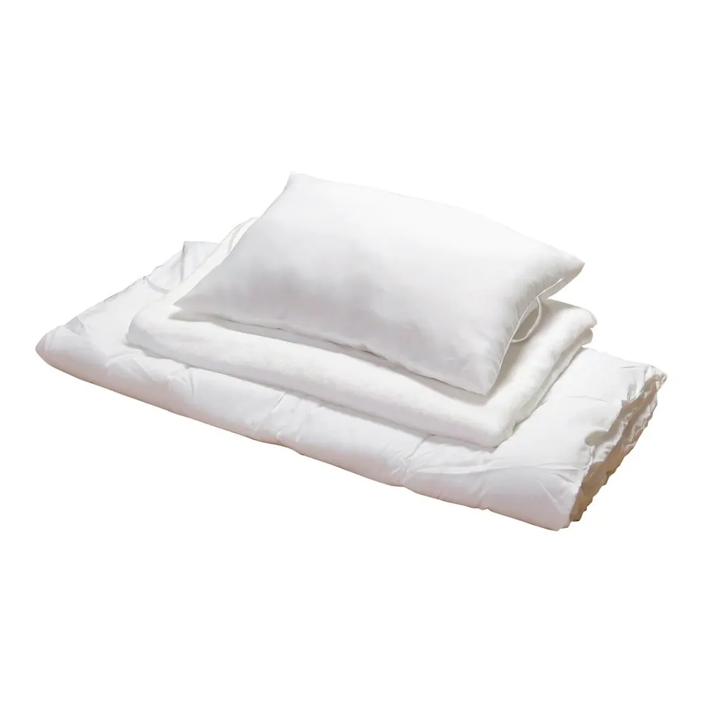 4-5268-01　［Discontinued］3-Piece Emergency Bedding Set Comes with 5 Pads, Pillows and Blankets　MCP60K