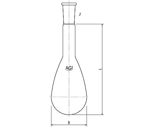 61-3624-85　凯氏瓶1000mL 29/42　3212-1-5L