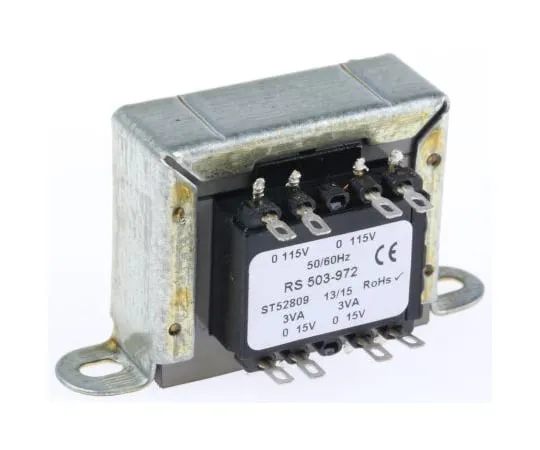 63-4636-29　RS PRO6VA2输出机箱安装变压器，15V交流　503-972