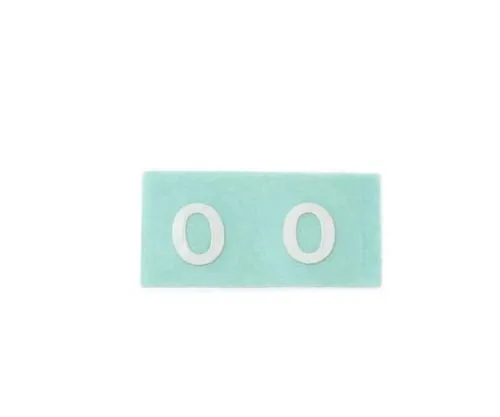61-7397-12　字元贴纸0白色10公厘　CL10W-0