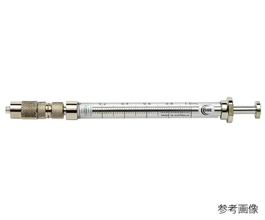 65-3695-09　Gas-Tight Syringe (with Valve) 1 mL 008160 With Valve for Luer Lock Needle and Calibration Certificate　008160CAL