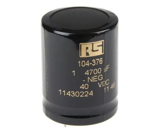 63-4140-11　凯美特4700μF40V直流铝电解电容器，通孔35×45 mm+85°C 35 mm 45 mm　ALP20A472CB040