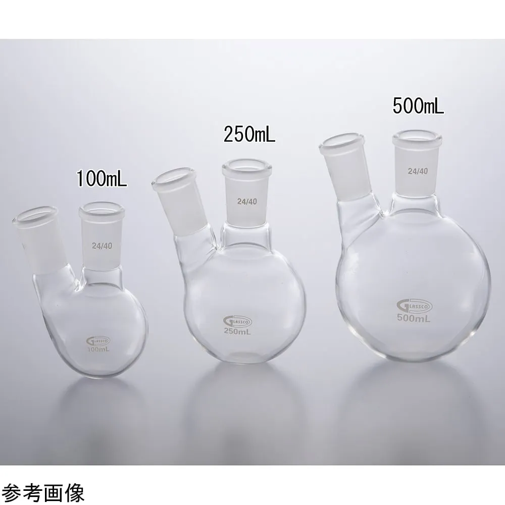 4-4122-01　Round-bottomed Flask (2-neck) 24/40 100mL　059.470.05A
