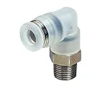 61-7648-12　管接头PP弯管M 5 x 0.8清洁封装　PPL4-M5SUS-C