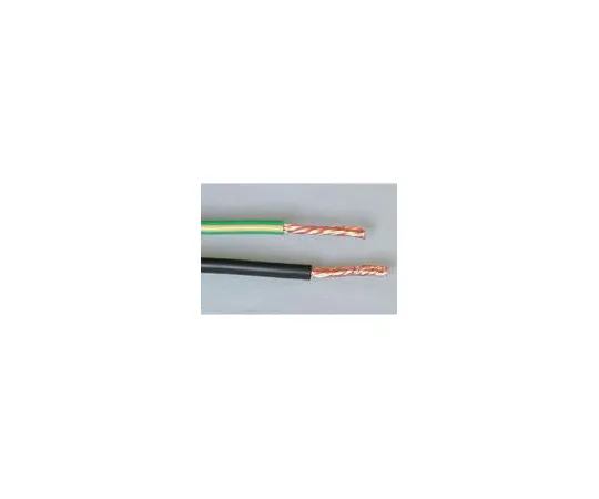 62-0522-99　海外标准通用电缆THHW (外径3.6mm) 黄色/绿色　THHW1C-14AWGY/G/100M