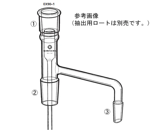 64-1069-56　液体提取器适配器　EX90-1-1