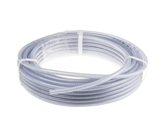 63-4624-43　RS PRO PVC柔性管材，透明，外径10 mm,长25 m,增强，弯曲半径20 mm,化学，　440-868
