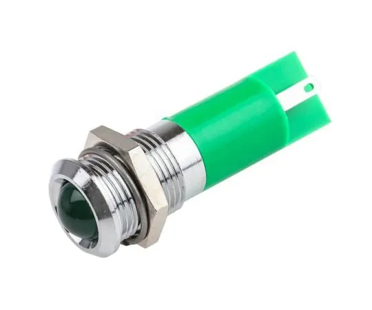 63-4585-12　RS PRO绿色指示器，2 V直流，14 mm安装孔尺寸，焊点终止　203-997