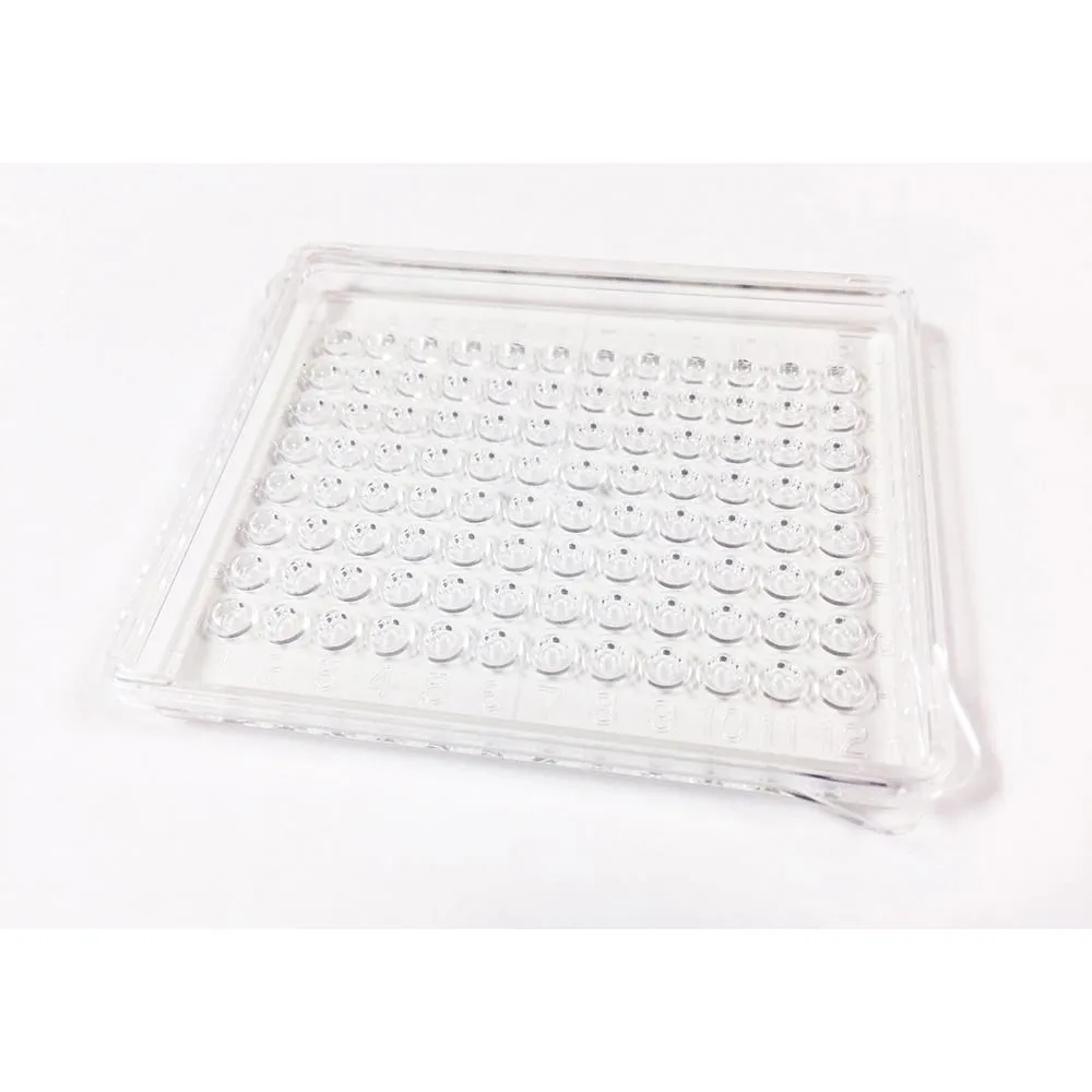 4-4685-01　96 Hole Mini Plate/Round Bottom (Terrasaki-type)/Cover Set Unsterilized 15 Sheets x 9 Bags　P96R37N