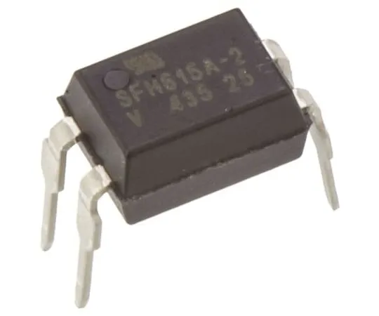 63-4558-08　Vishay,SFH615A-2直流输入晶体管输出光耦合器，通孔，4针PDIP　SFH615A-2