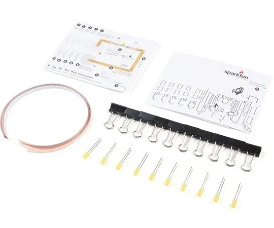 67-0424-37　SparkFun Paper Circuits Kit　KIT-15817