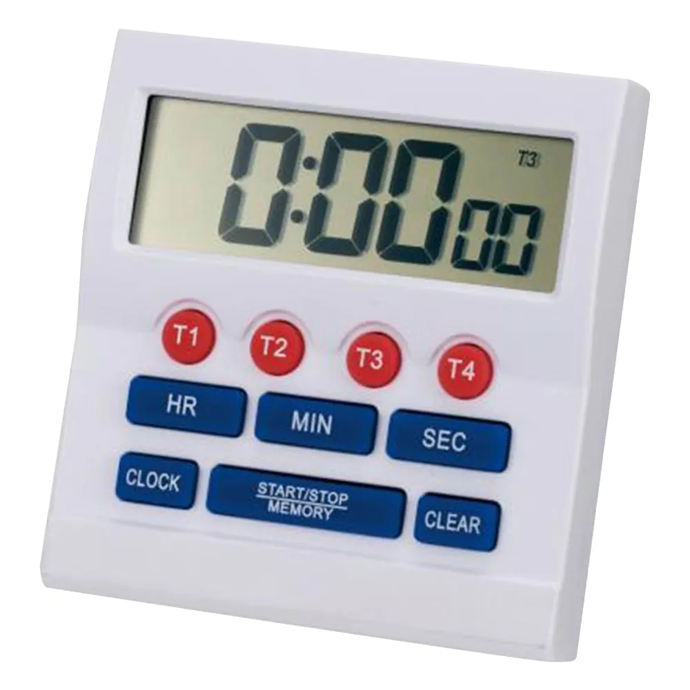 2-8611-01-20　具有校准证书的4通道计时器　TM-15N