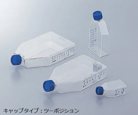 1-7365-01　简易烧瓶25cm2 (2个位置盖)　156340
