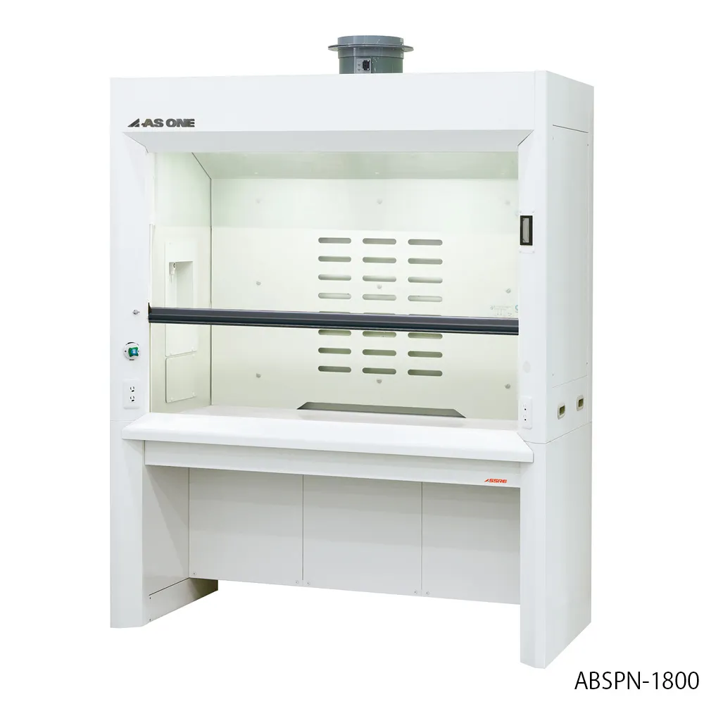 3-3902-21　Fume Hood (Interior PVC Type) Deep 1200 x 980 x 2250 mm　ABDPN-1200
