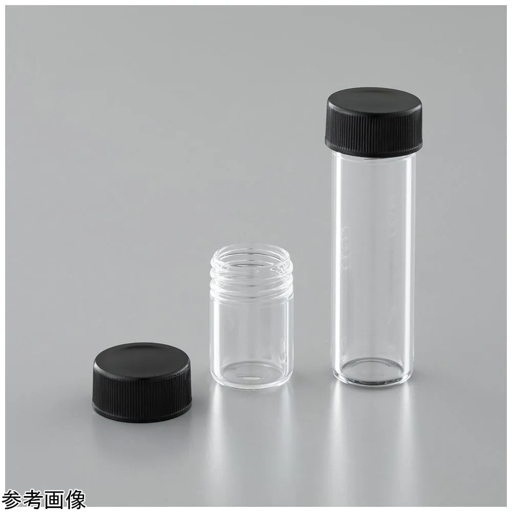 4-3936-01　Quartz Screw Cap Vials 5mL 10 Pieces　QVS-0005