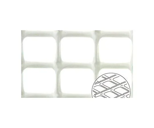 64-4313-26　Trical Net industrial LD N-Minoza white pitch 18 mm x 15.5 mm wide 300 mm x 1 m long