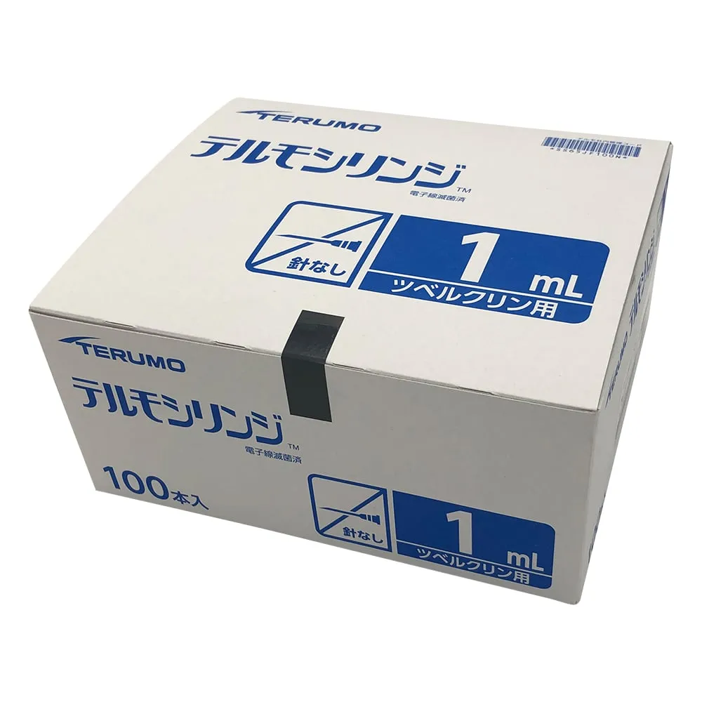 1-4908-01　Terumo注射器1毫升结核菌素涂片白色　SS-01T