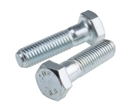 63-4599-29　透明钝化，锌钢六角螺栓，M 12 x 45 mm　279-773