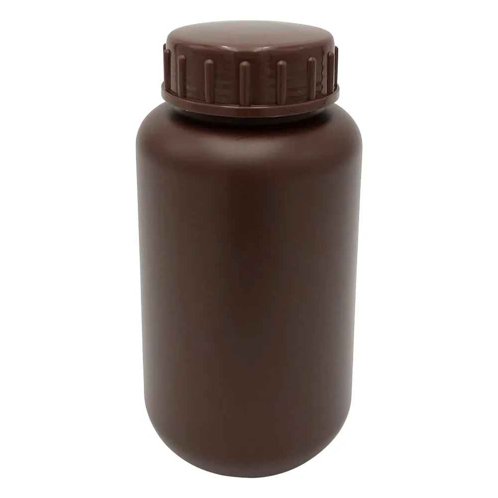 10-3203-55　宽口圆形遮光瓶500mL (Brown) 无套装　1032-03