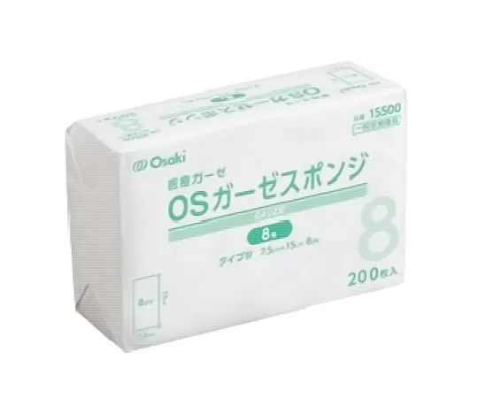 61-7354-48　Os Gauze Sponge # 8, 200 Pieces　15500