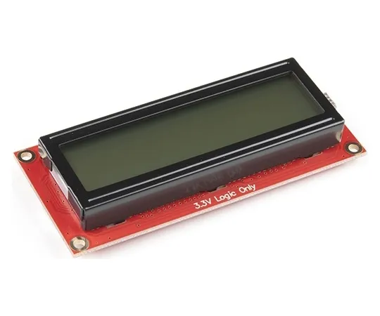 67-0424-99　SparkFun 16x2 SerLCD - RGB Backlight (Qwiic)　LCD-16396