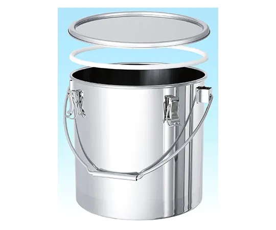 62-1369-26　316L挂式聚四氟乙烯包装10L密封容器　CTB-PTFE-24-316L
