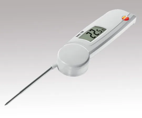 2-3537-01-20　Folding Thermometer testo 103 with Calibration Certificate　05600103