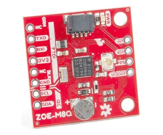 67-0423-76　SparkFun GPS Breakout - ZOE-M8Q (Qwiic)　GPS-15193