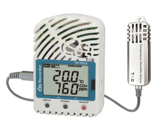 62-5001-32　CO2 temperature and humidity data logger　TR-76UI-S
