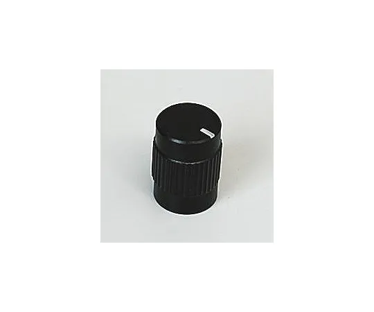 63-3106-69　Aluminum knob black 11 phi shaft 6.1 phi　11X15HTPSB