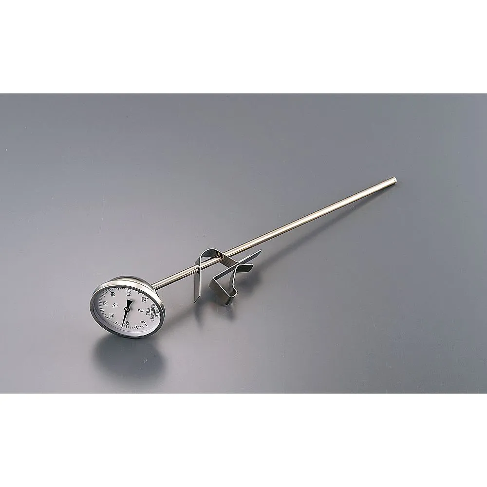 62-6487-24　Thermometer for cylindrical pot with slope type slide holder　PYS-350