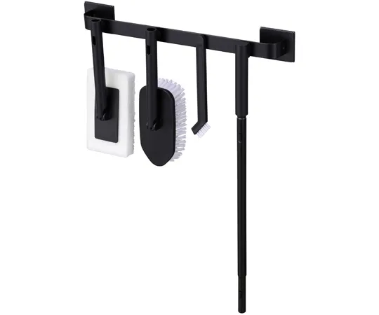 68-0324-02　［Discontinued］Bath Cleaning 5-Piece Set Black　SSE-5BA