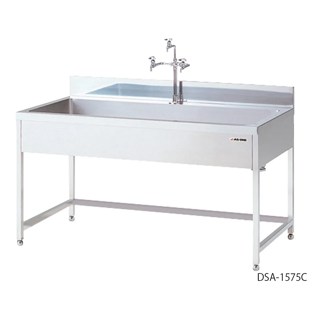 4-5533-01　Sink (3-Way Frame Type) 600 x 750 x 800 mm　DSA-675C