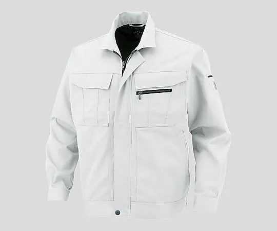 2-9946-01 长袖工作服JIS防静电标准对应M银Spada A-1150