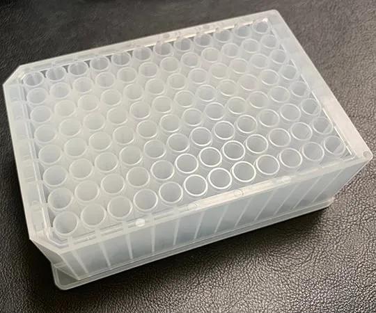 4-4682-01　96 Well Deep Plate Round Hole/Round Bottom (Completely Independent) Unsterilized 8 pcs x 12 Bags　P96DR3N