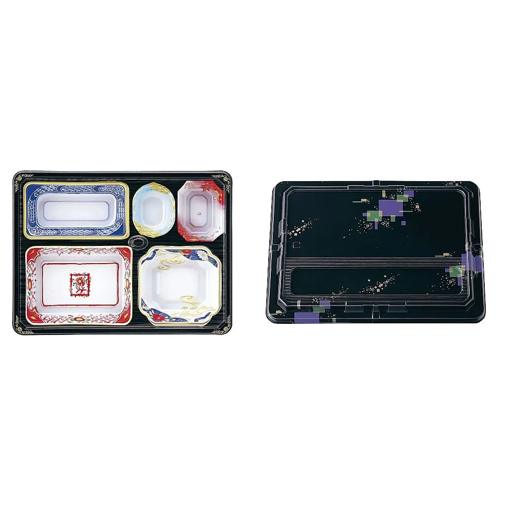 62-6652-39　One-Way Kaiseki Meal Set Lid Sanmai (20 Set Pack)　T-202