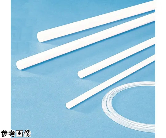 64-8953-93　PFA Round Bar 4 phi x 1000mm
