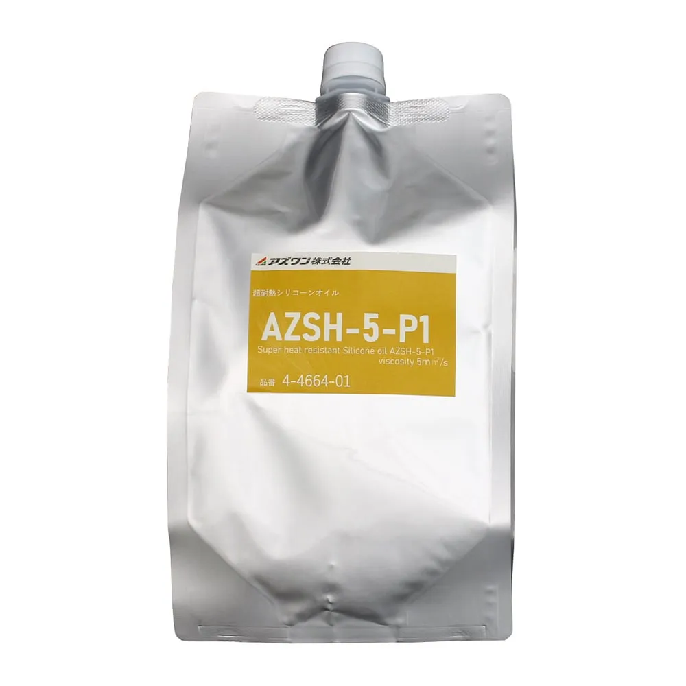 4-4664-01　Super Heat-Resistant Silicone Oil (for Sealed Heating Medium) -40 to + 425 degrees C　AZSH-5-P1